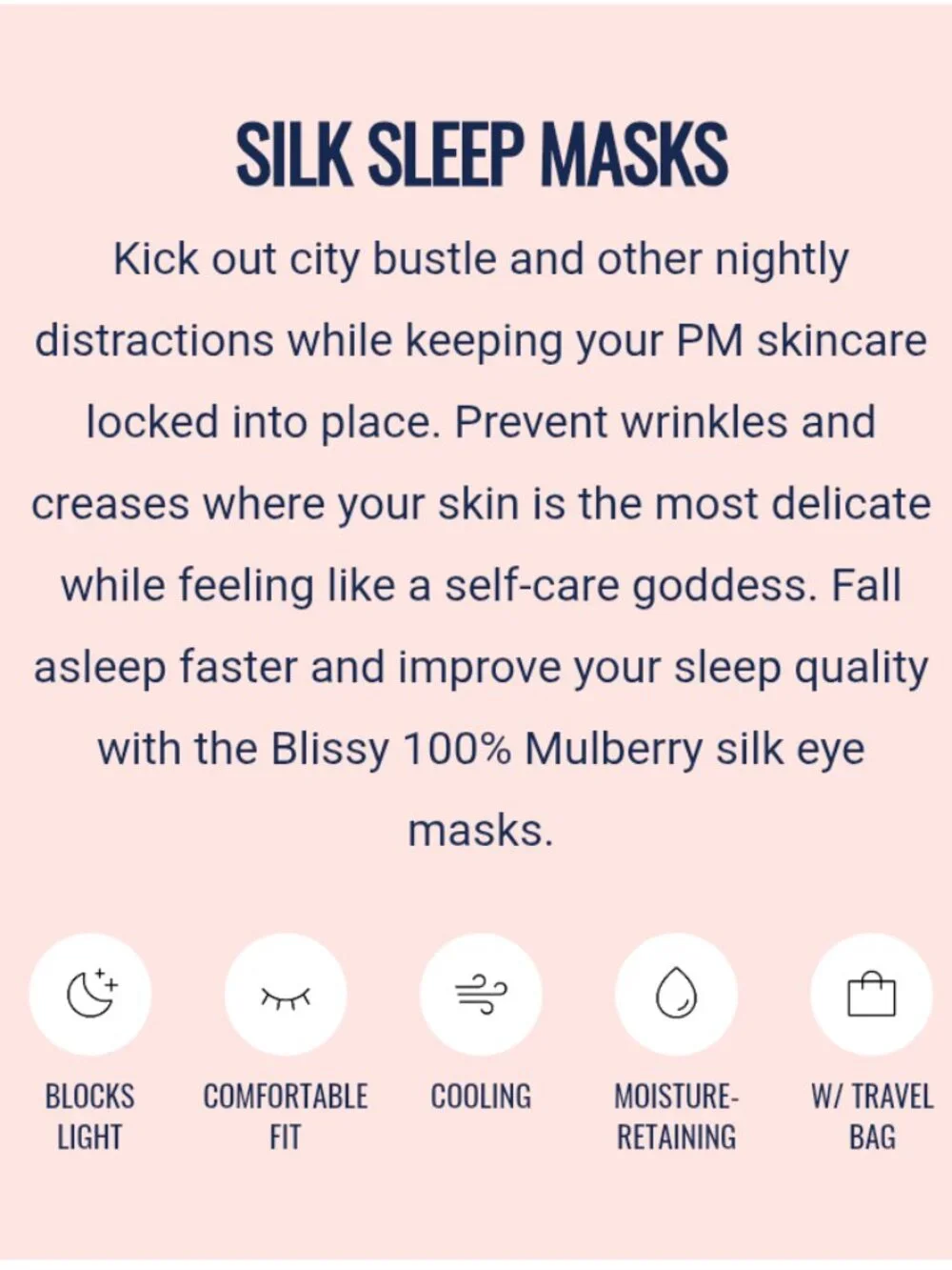 blissy Pillowcase & Sleep Mask Set - Picture 5 of 6